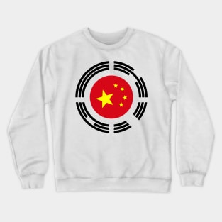 Korean Chinese Multinational Patriot Flag Series Crewneck Sweatshirt